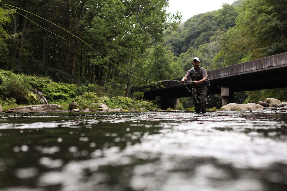 Johnathan Peake fly fishing